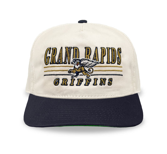 Grand Rapids Griffins Snapback: '90s Cream