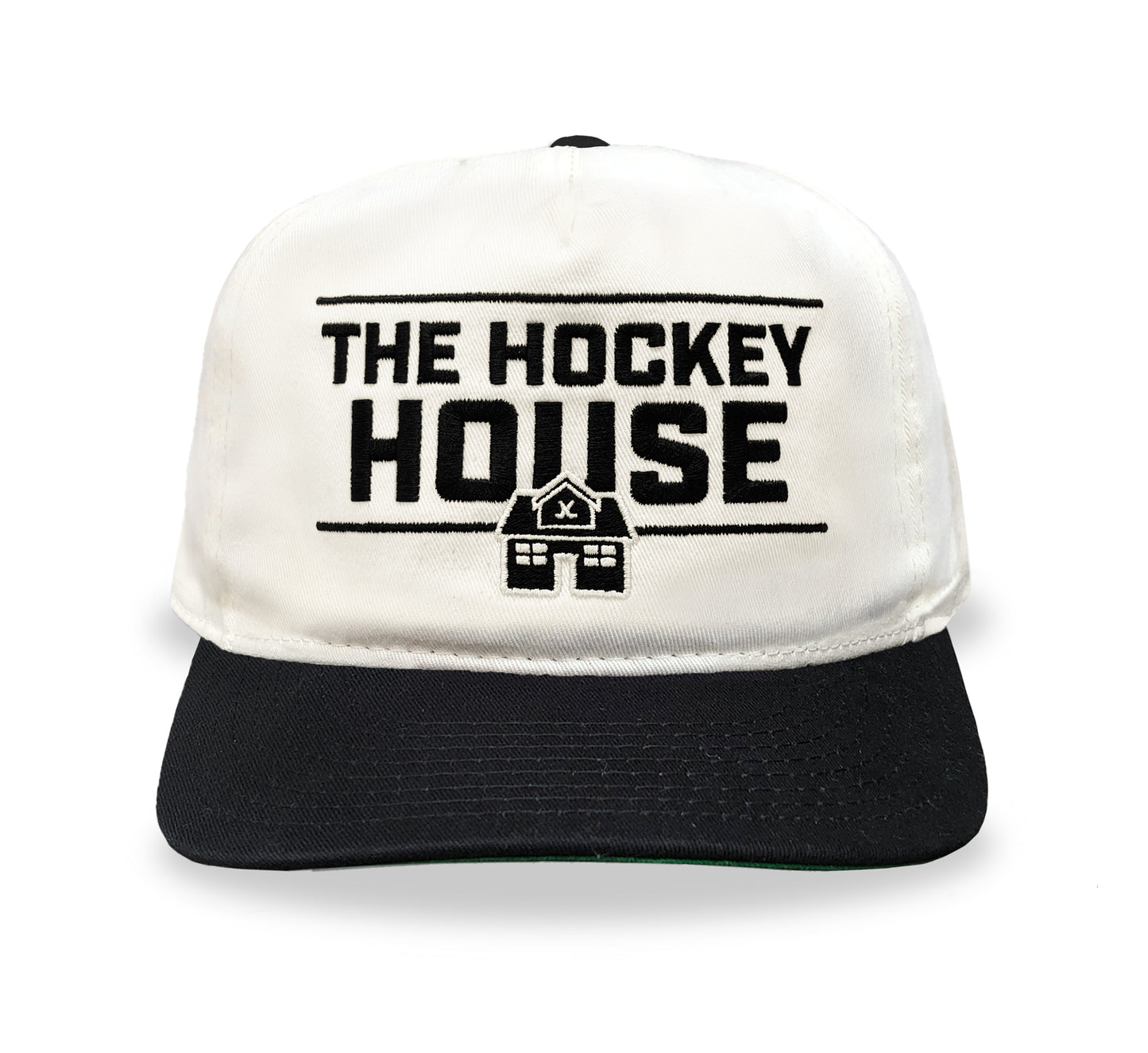 Hockey House Snapback: Cream