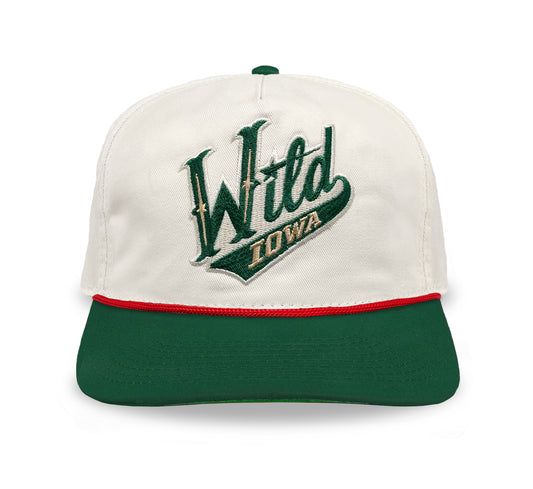Iowa Wild Snapback: Cream