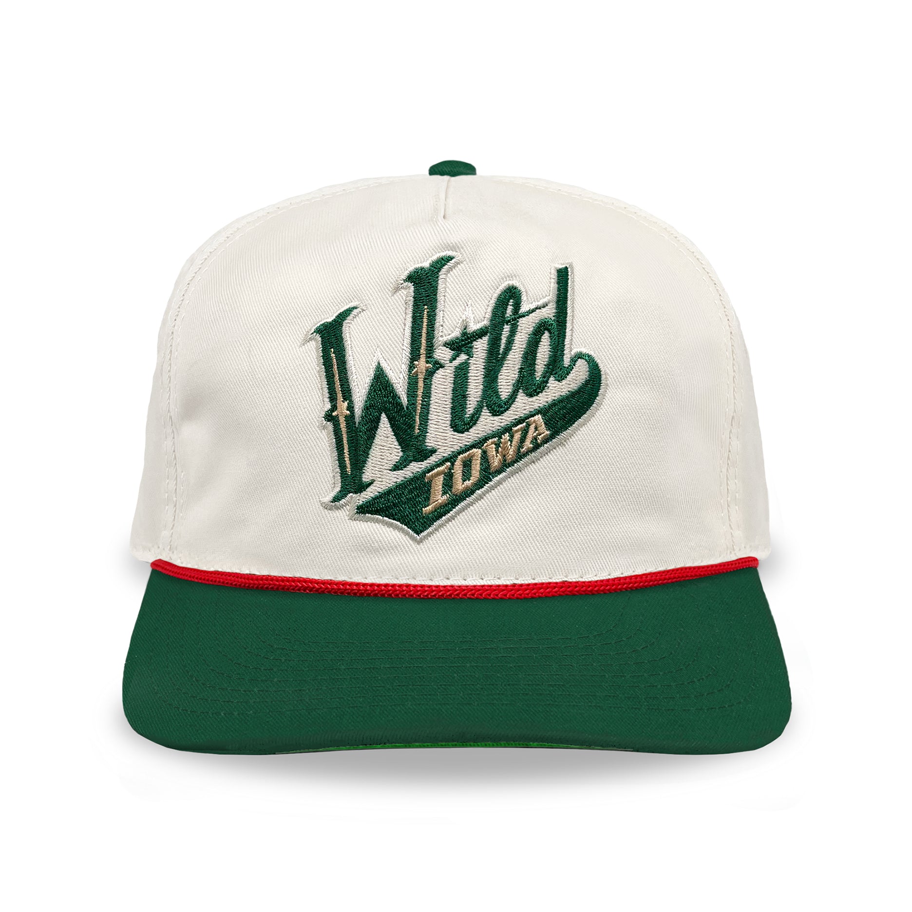Iowa Wild Snapback: Cream