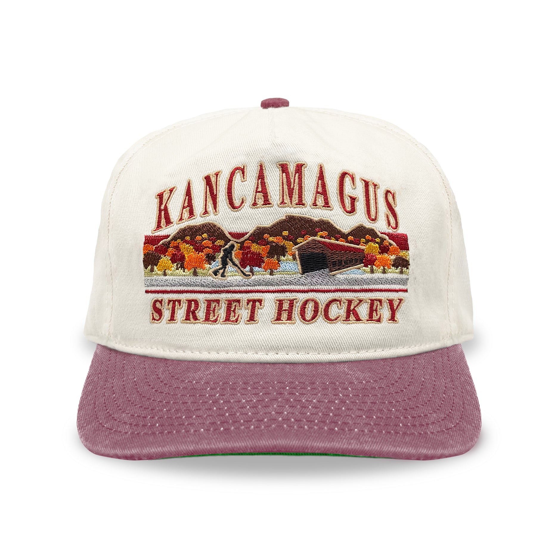 Kancamagus Street Hockey Snapback: Cream