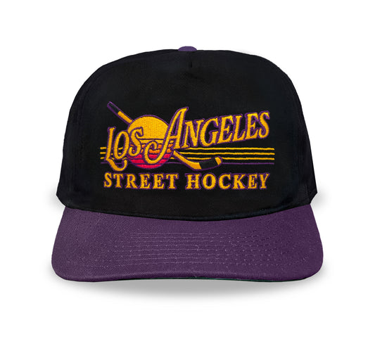 Los Angeles Street Hockey Snapback: Black