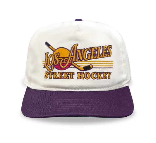 Los Angeles Street Hockey Snapback: Cream