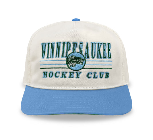 Winnipesaukee Hockey Club Snapback: Cream