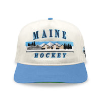 Maine Hockey Alfond Snapback: Cream