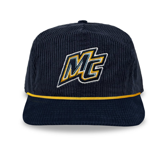 Merrimack College Snapback: Corduroy