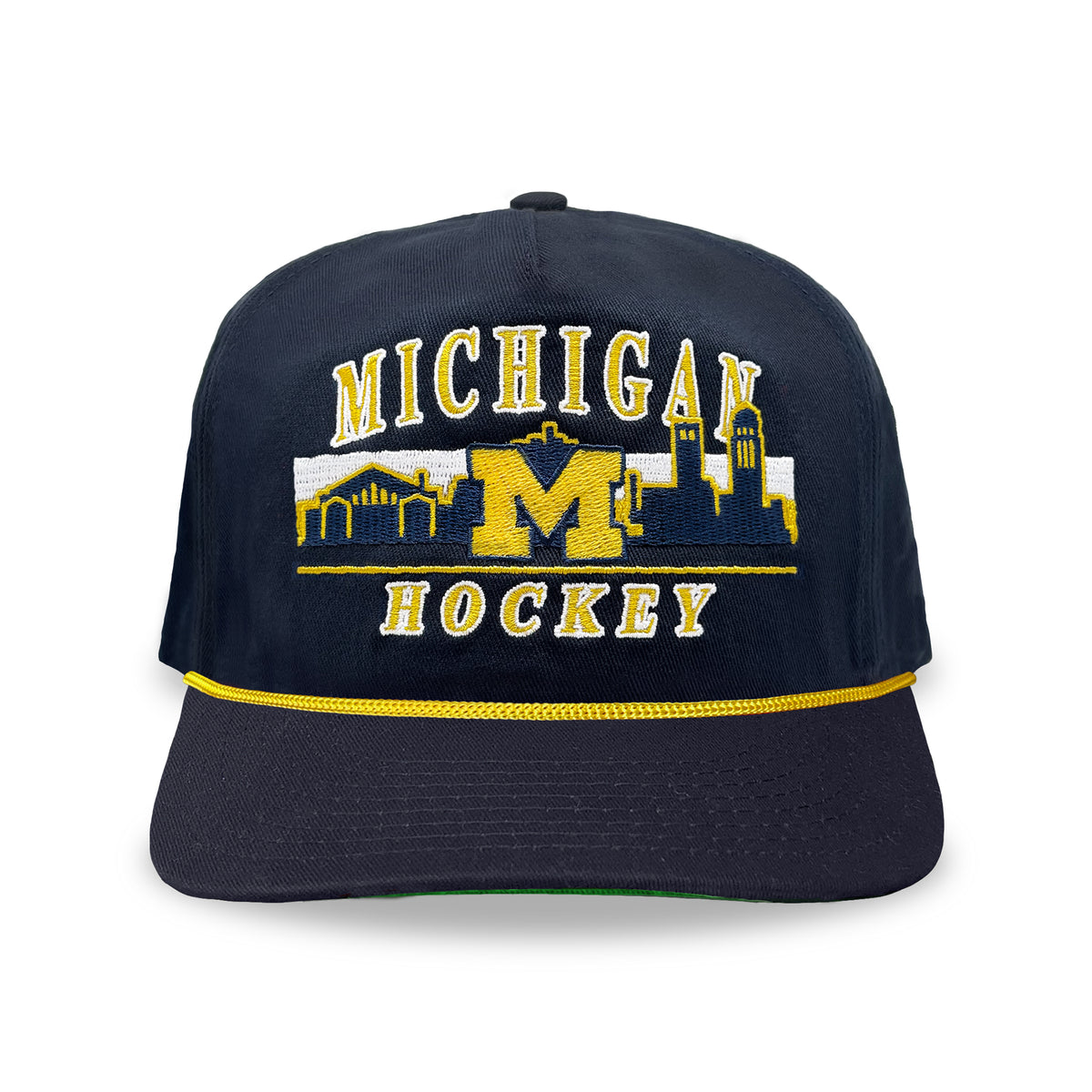 Michigan Hockey Snapback: Navy