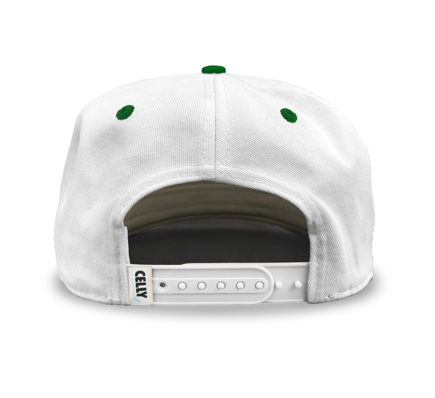 Michigan State Spartans Snapback: '90s White/Kelly Green