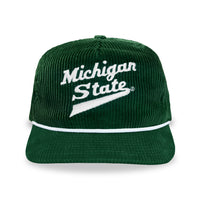Michigan State Snapback: Corduroy