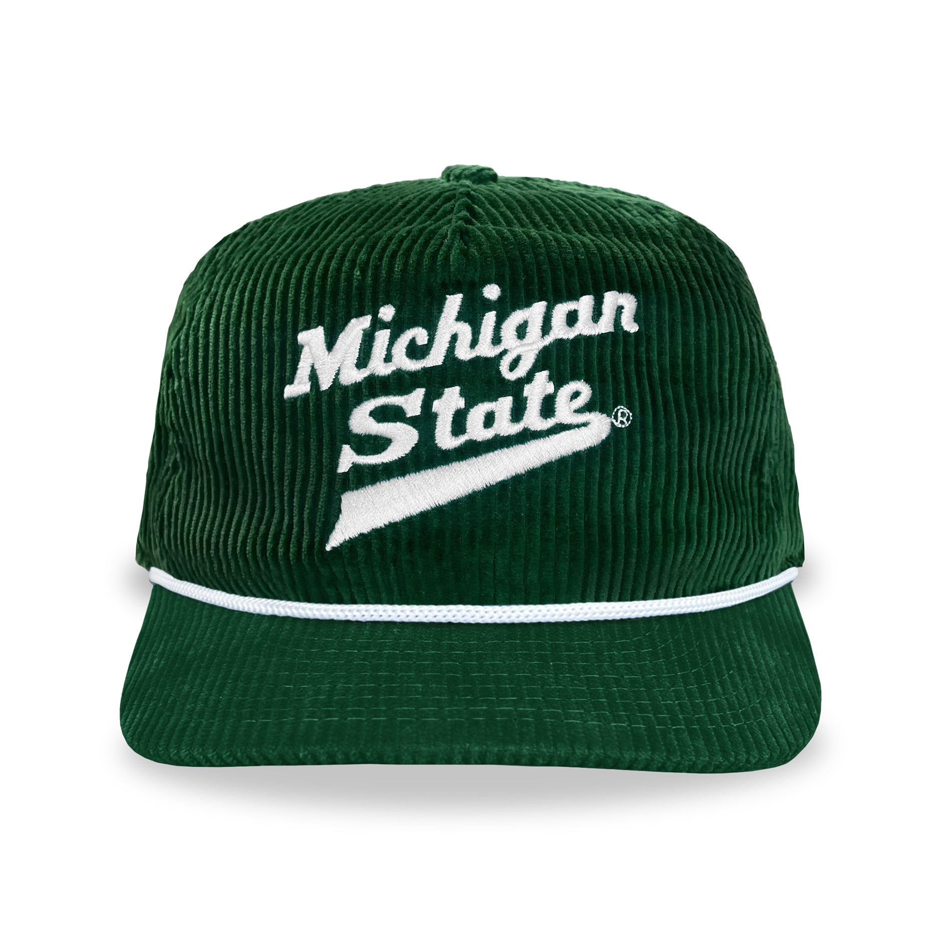 Michigan State Snapback: Corduroy