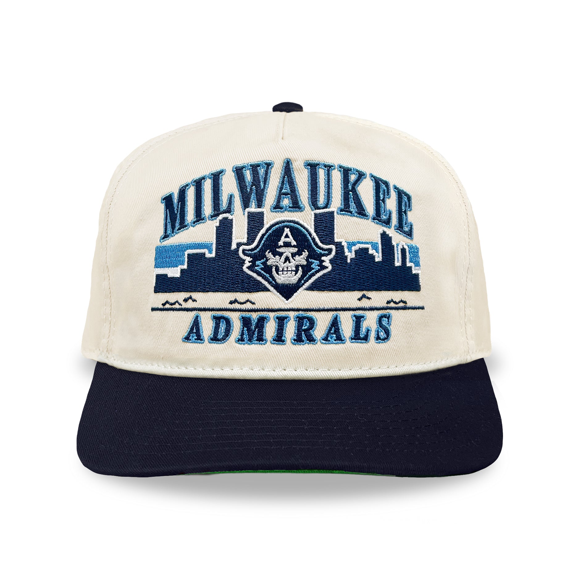 Milwaukee Admirals Snapback: Cream