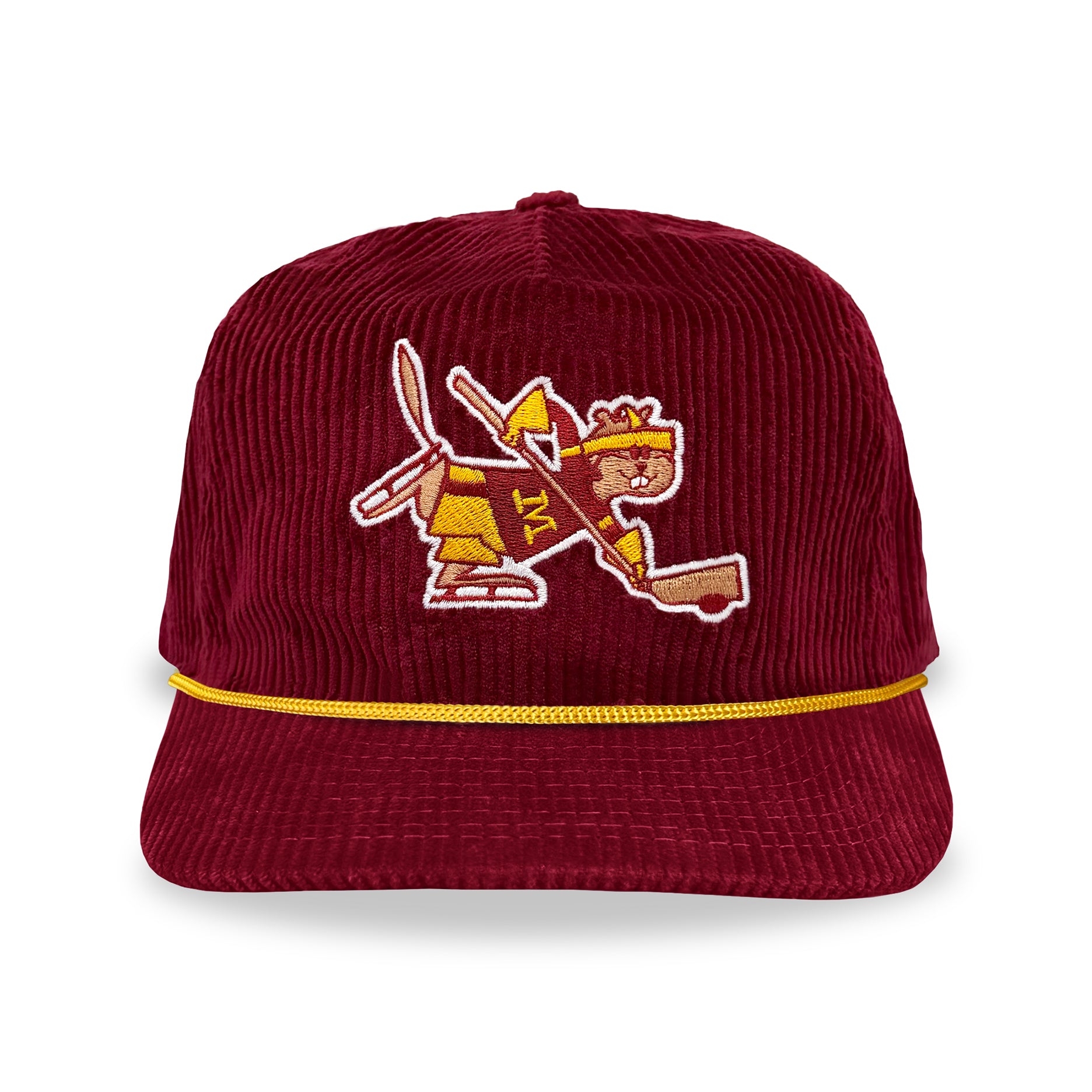 Minnesota Golden Gophers Snapback: Corduroy