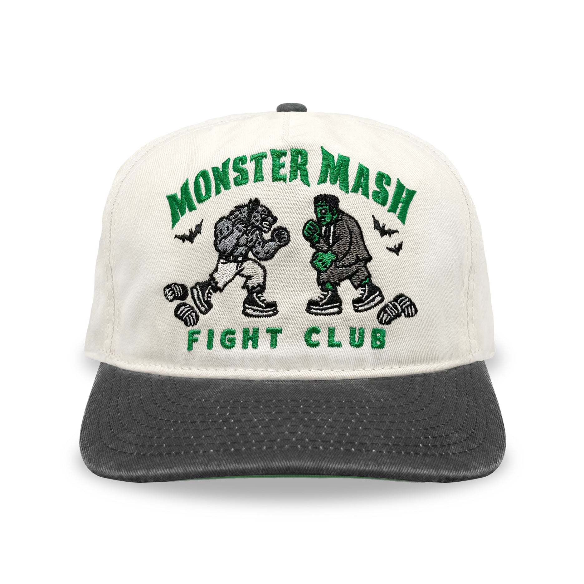 Monster Mash Fight Club Snapback: Cream