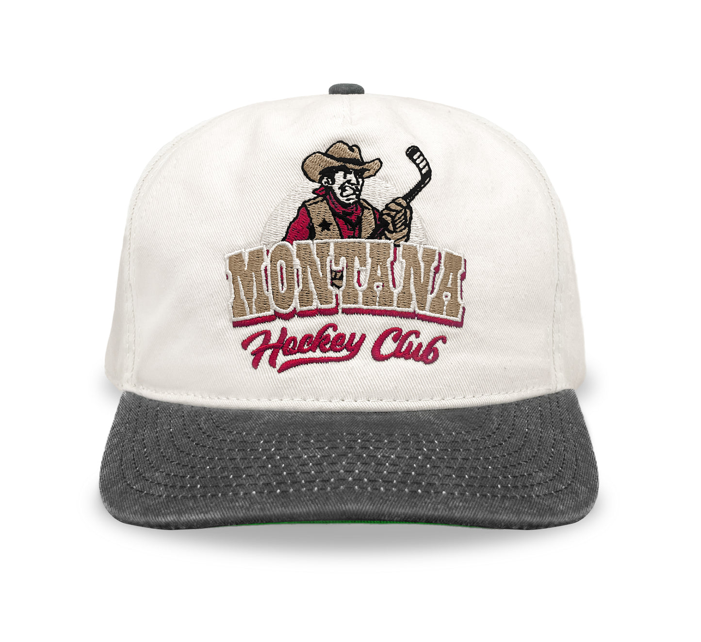 Montana Hockey Club Snapback: Cream