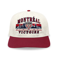 Montreal Victoire Skyline Snapback: Cream