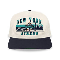 New York Sirens Skyline Snapback: Cream