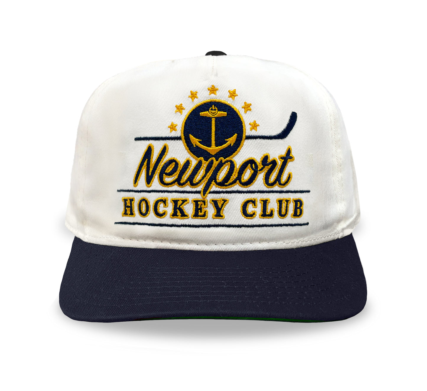 Newport Hockey Club Snapback: Cream