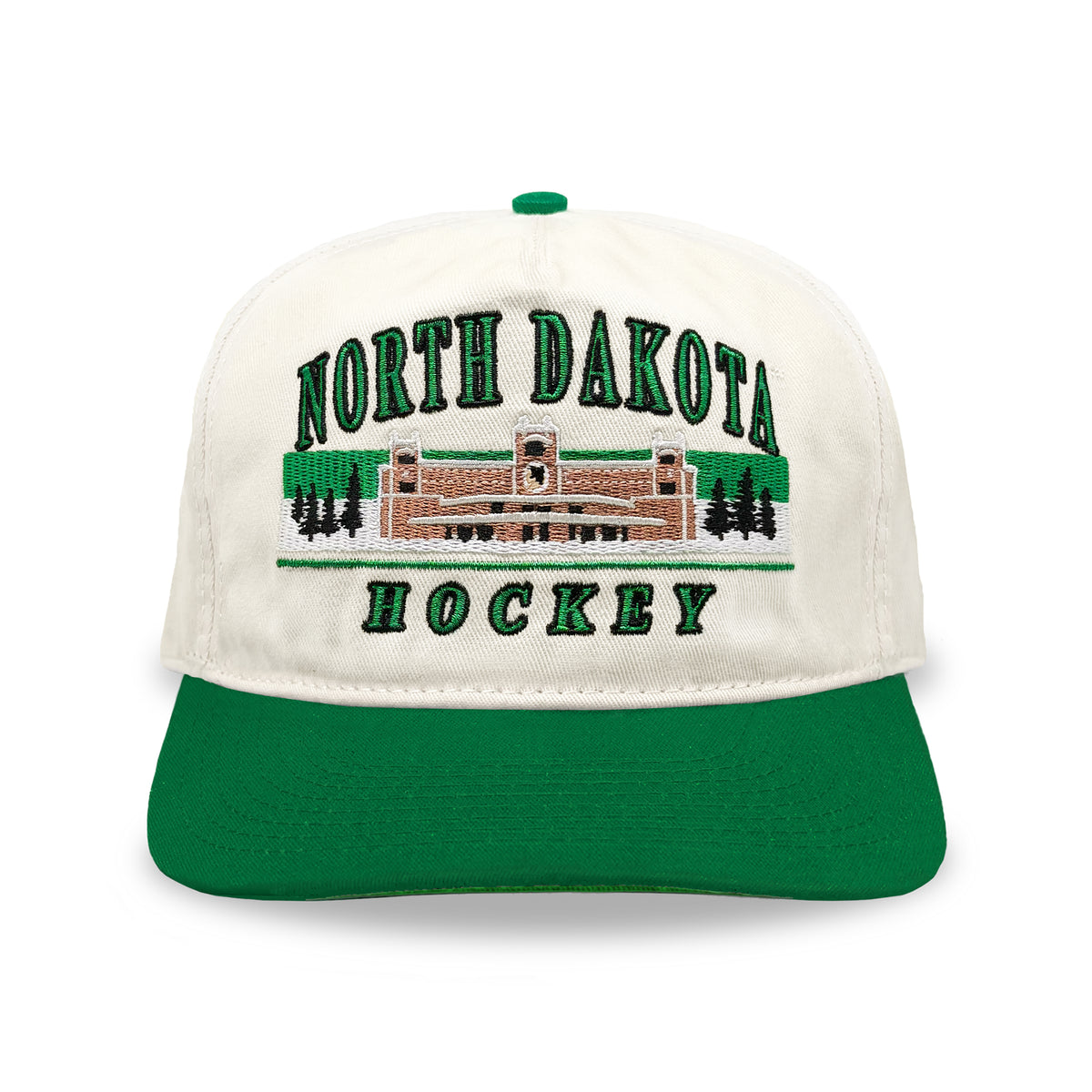 North Dakota Hockey The Ralph Snapback: Cream