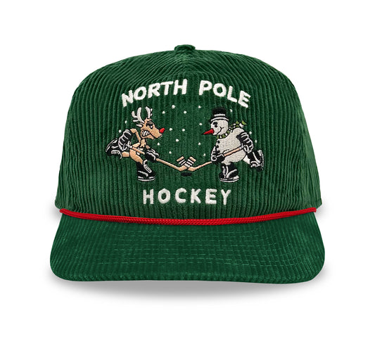 North Pole Face-Off Snapback: Corduroy