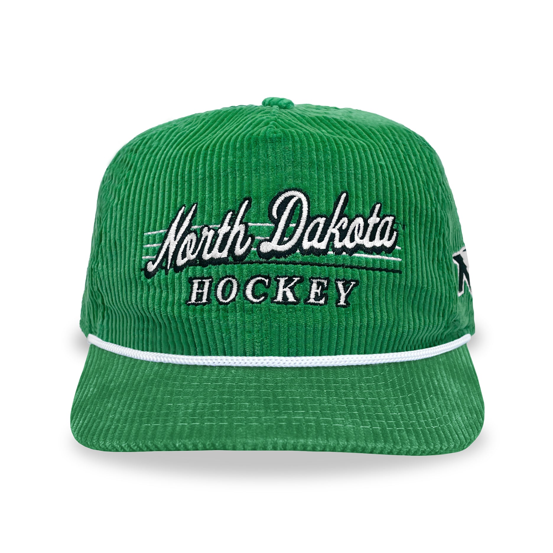 North Dakota Hockey Snapback: Corduroy