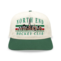 North End Hockey Club Snapback: Cream