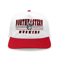 Northeastern Huskies Snapback: White/Red