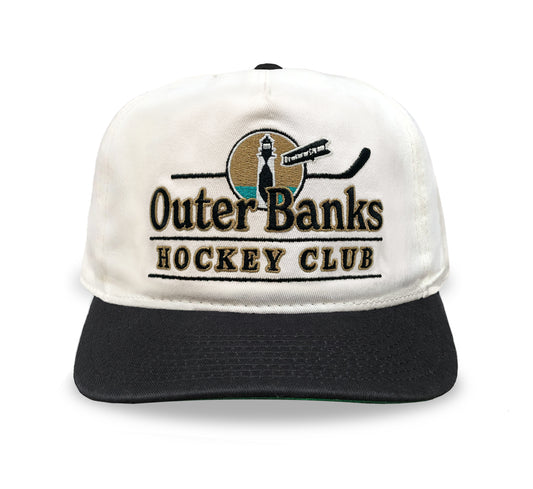 Outer Banks Hockey Club Snapback: Cream