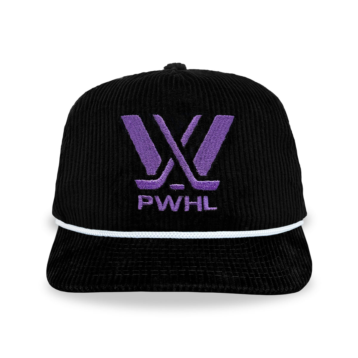 PWHL Logo Snapback: Corduroy