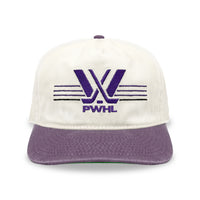 PWHL Logo Snapback: Cream