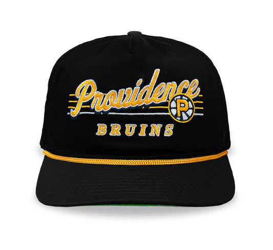 Providence Bruins Snapback: Black
