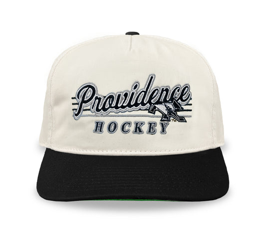 Providence College Hockey Snapback: Cream