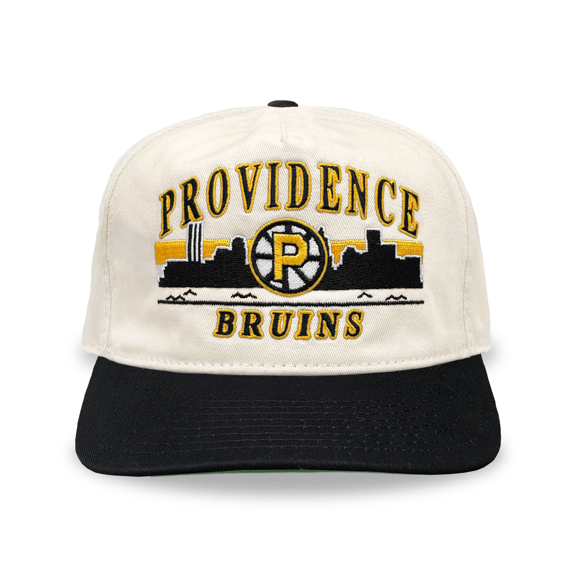 Providence Bruins Snapback: Cream