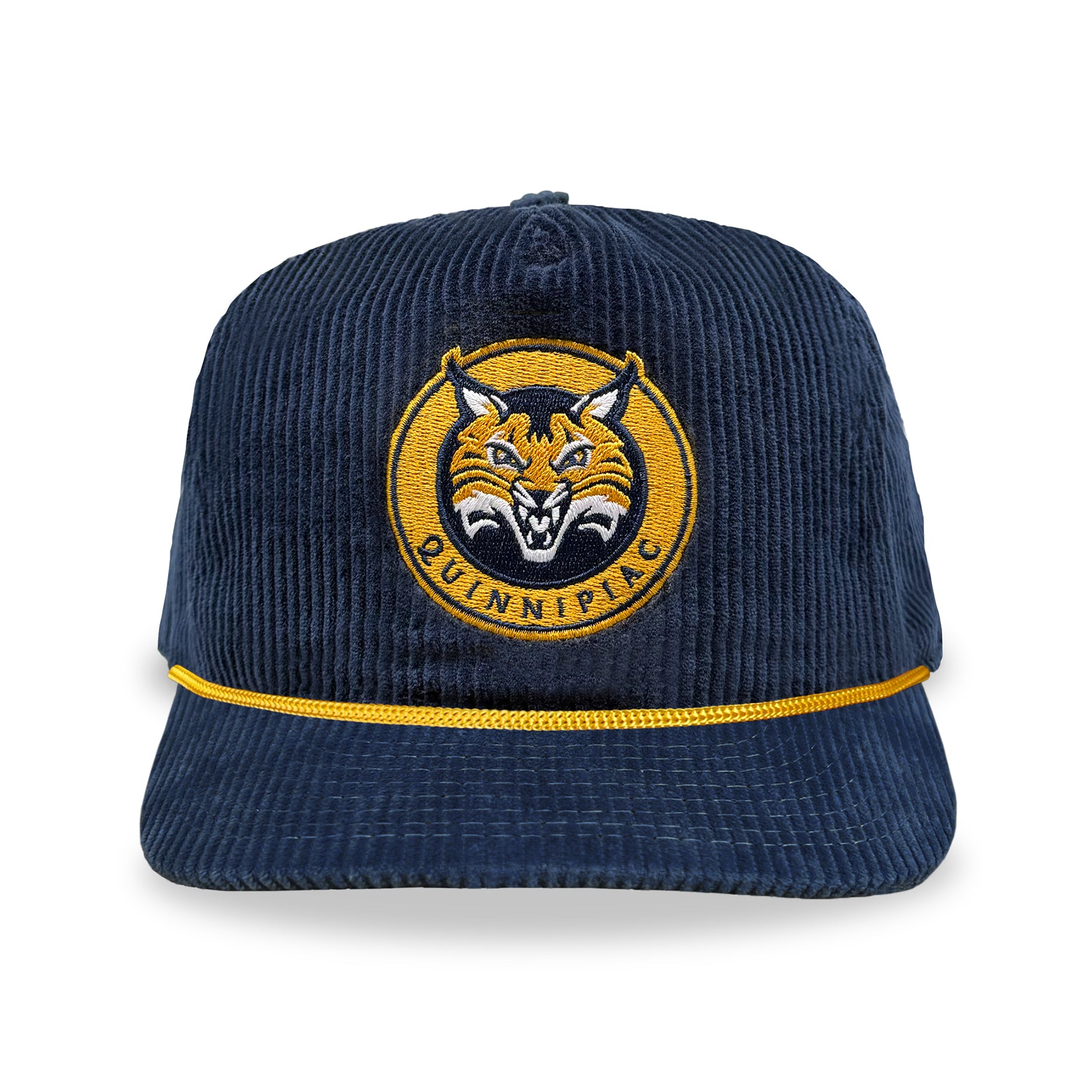 Quinnipiac Bobcats Snapback: Corduroy