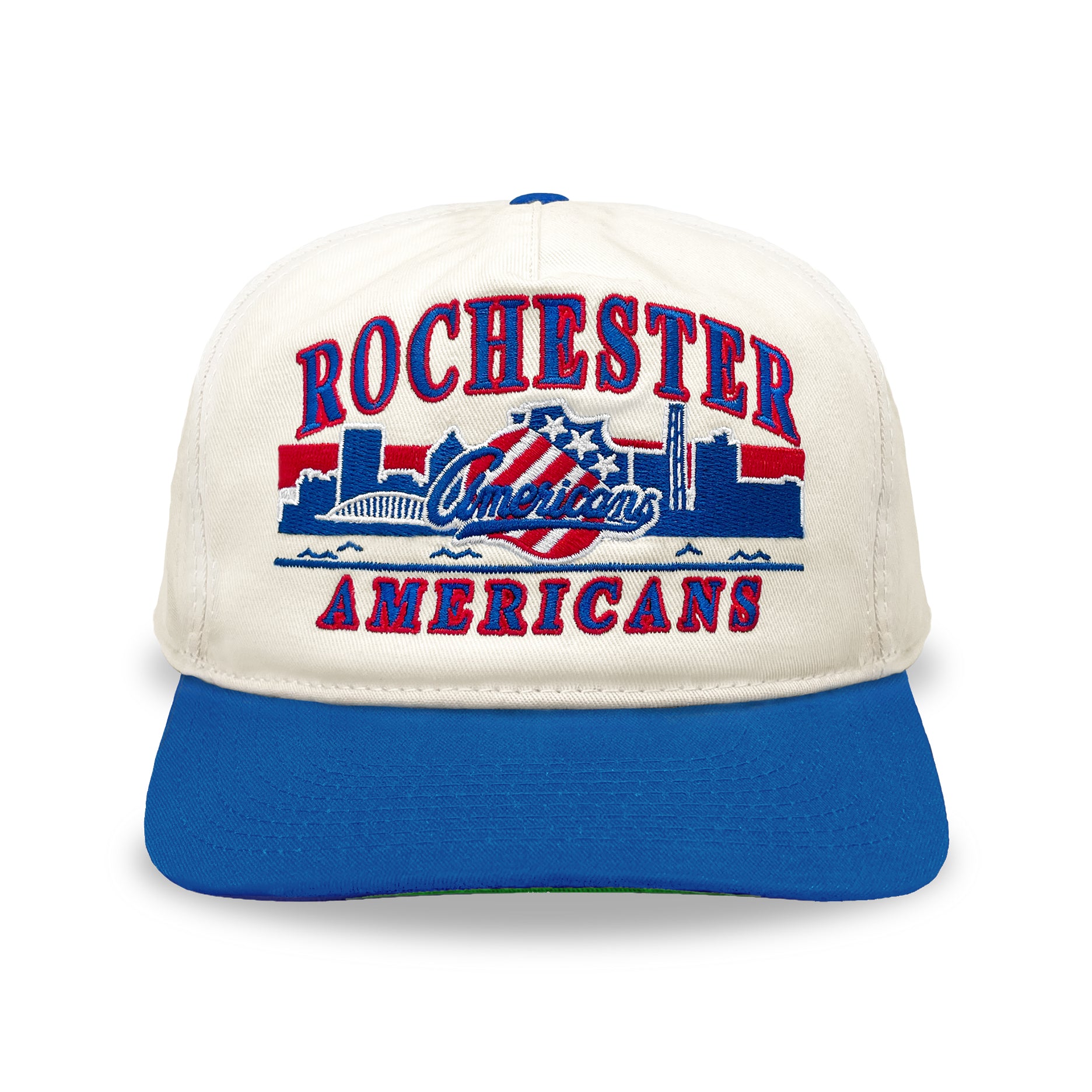 Rochester Americans Snapback: Cream