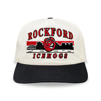 Rockford IceHogs Snapback: Cream