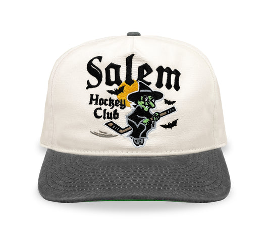 Salem Hockey Club Snapback: Cream