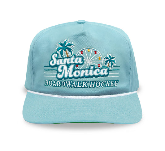 Santa Monica Boardwalk Hockey Snapback: Frost