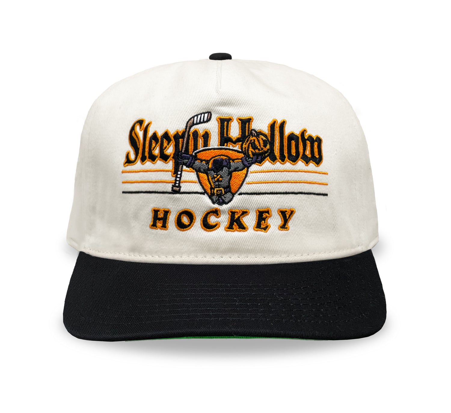 Sleepy Hollow Hockey Snapback: Cream