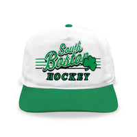 South Boston Hockey Snapback: White