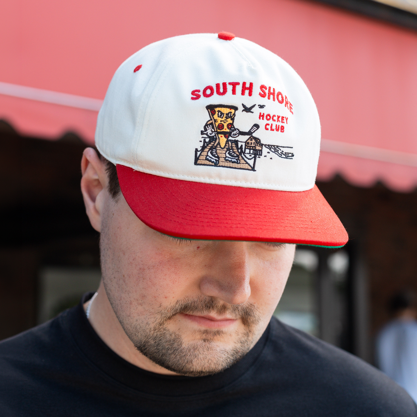 South Shore Hockey Club Snapback: Cream