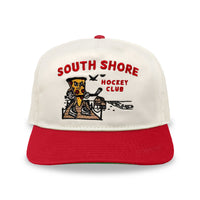 South Shore Hockey Club Snapback: Cream