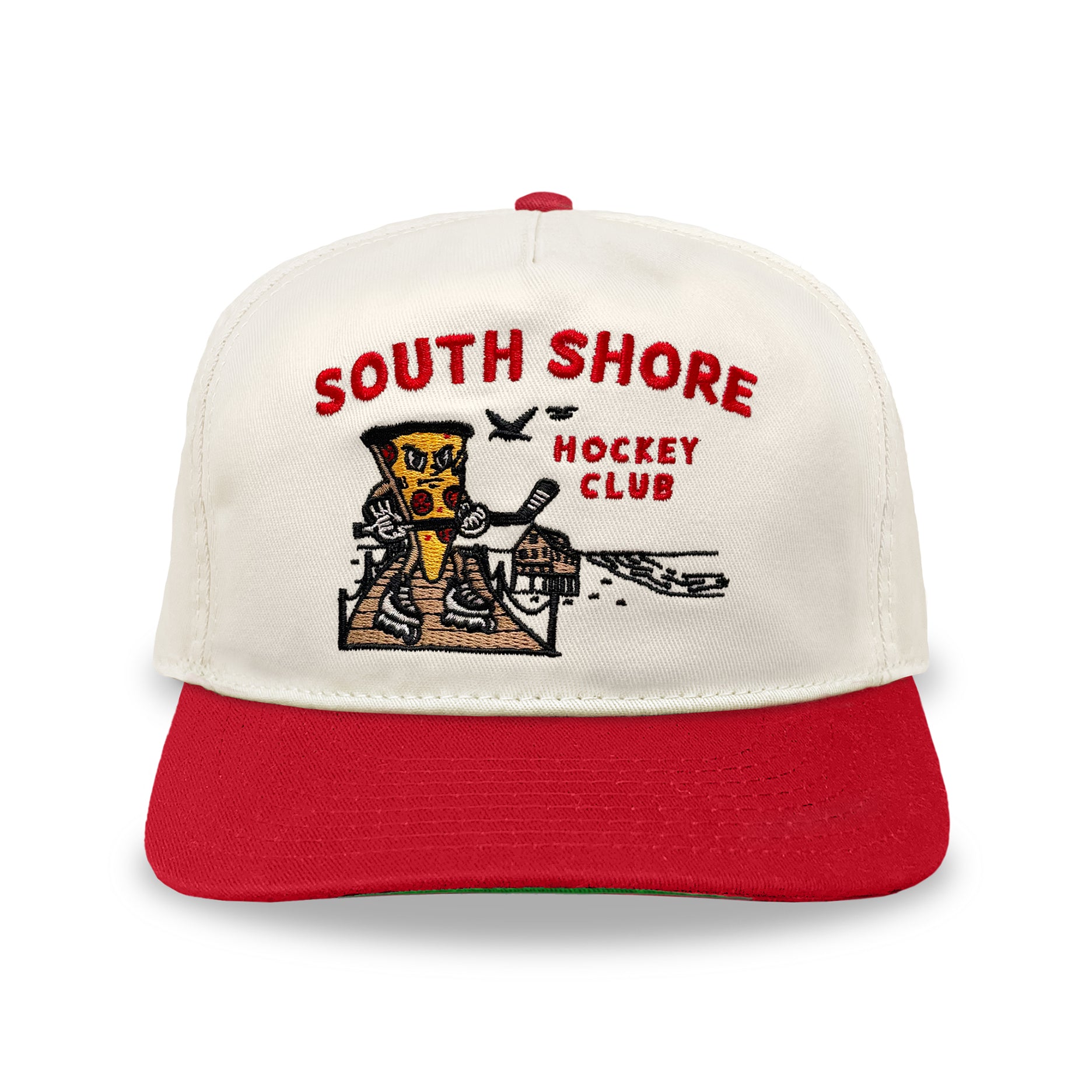 South Shore Hockey Club Snapback: Cream