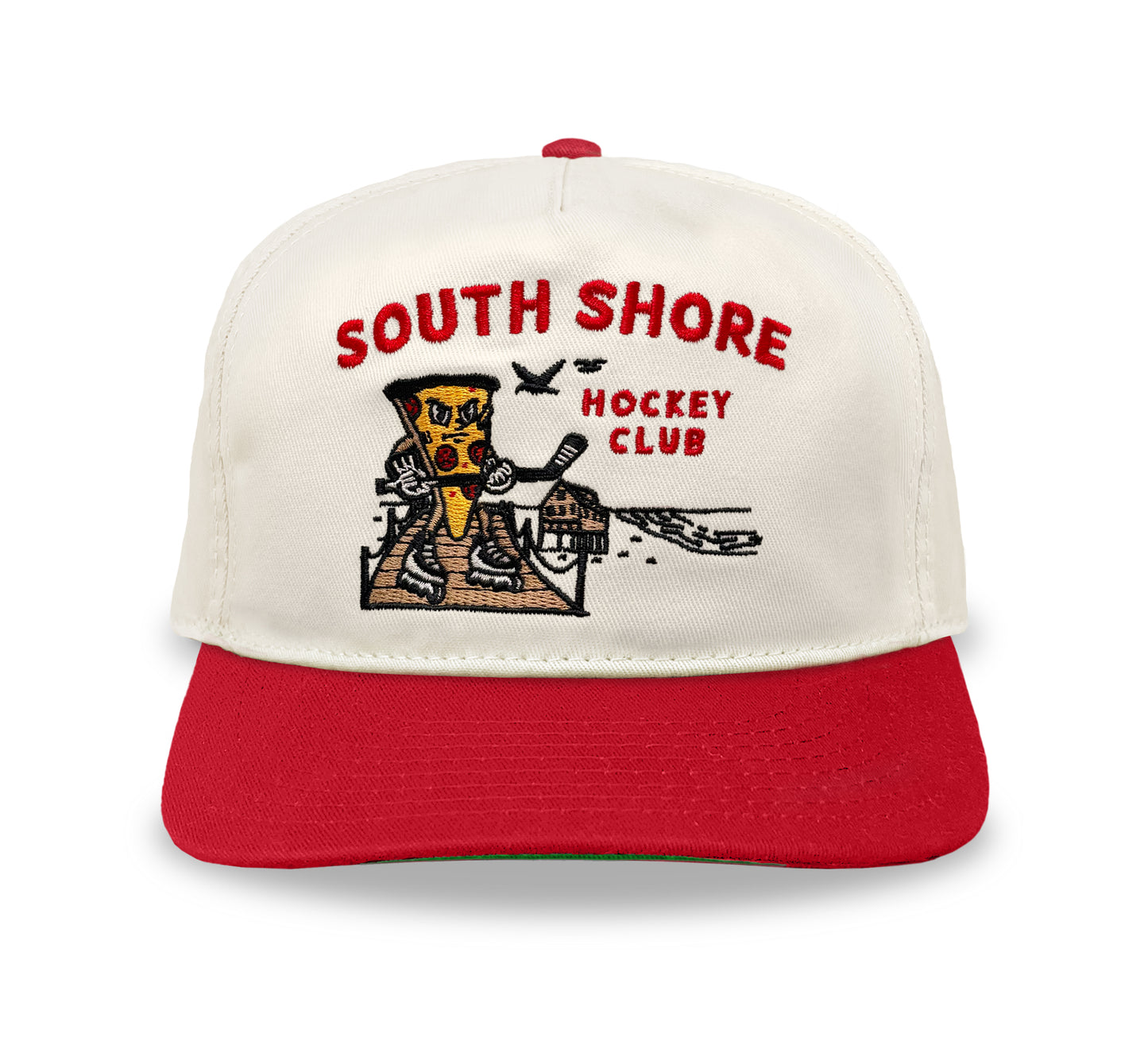 South Shore Hockey Club Snapback: Cream