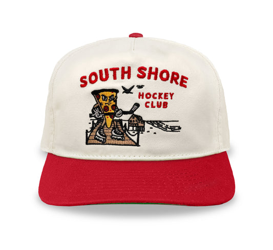 South Shore Hockey Club Snapback: Cream