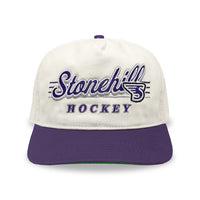 Stonehill Hockey Snapback: Cream