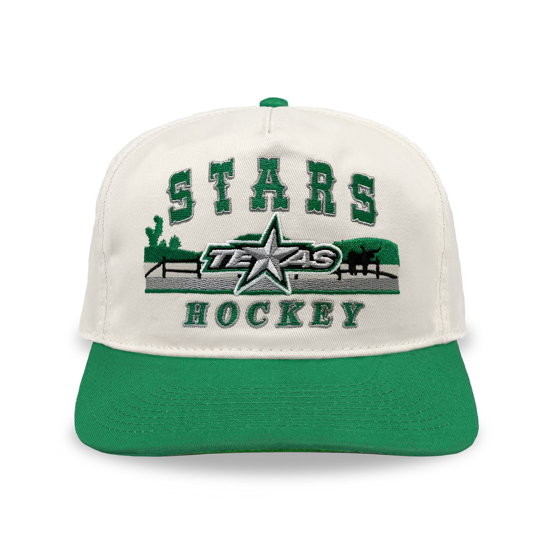 Texas Stars Snapback: Cream