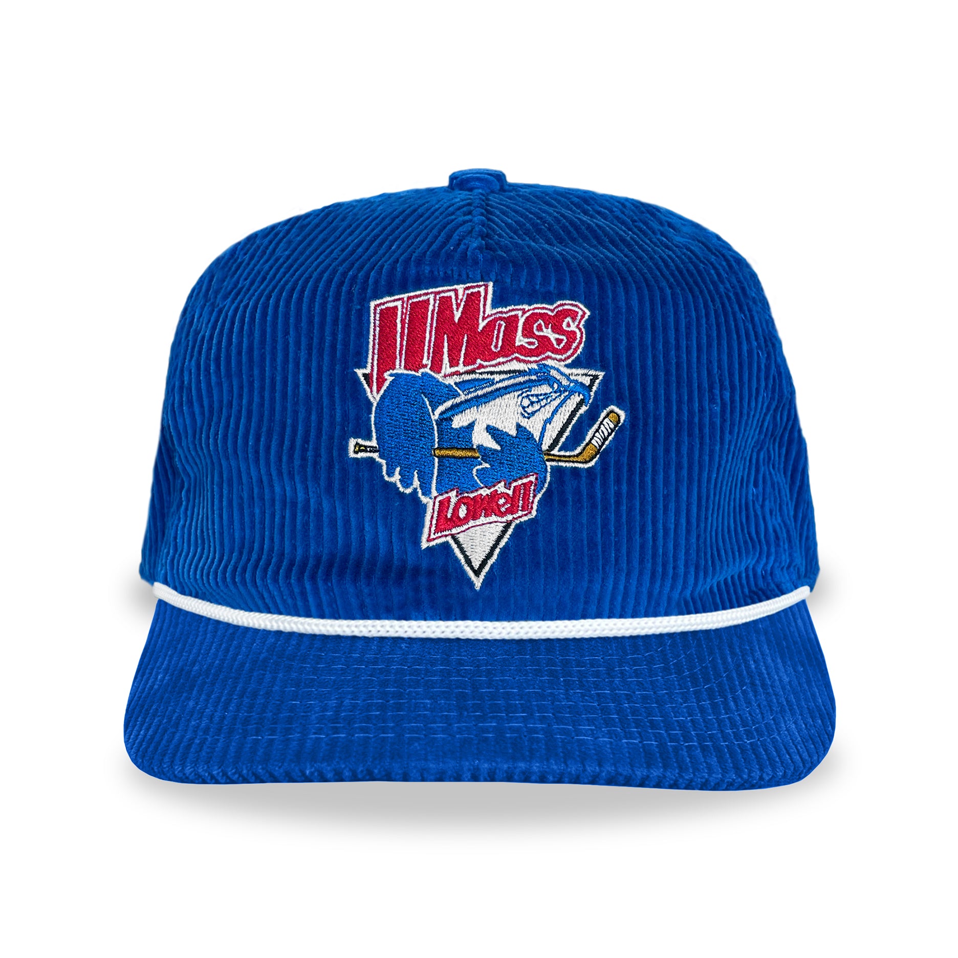 UMass Lowell River Hawks Snapback: Corduroy
