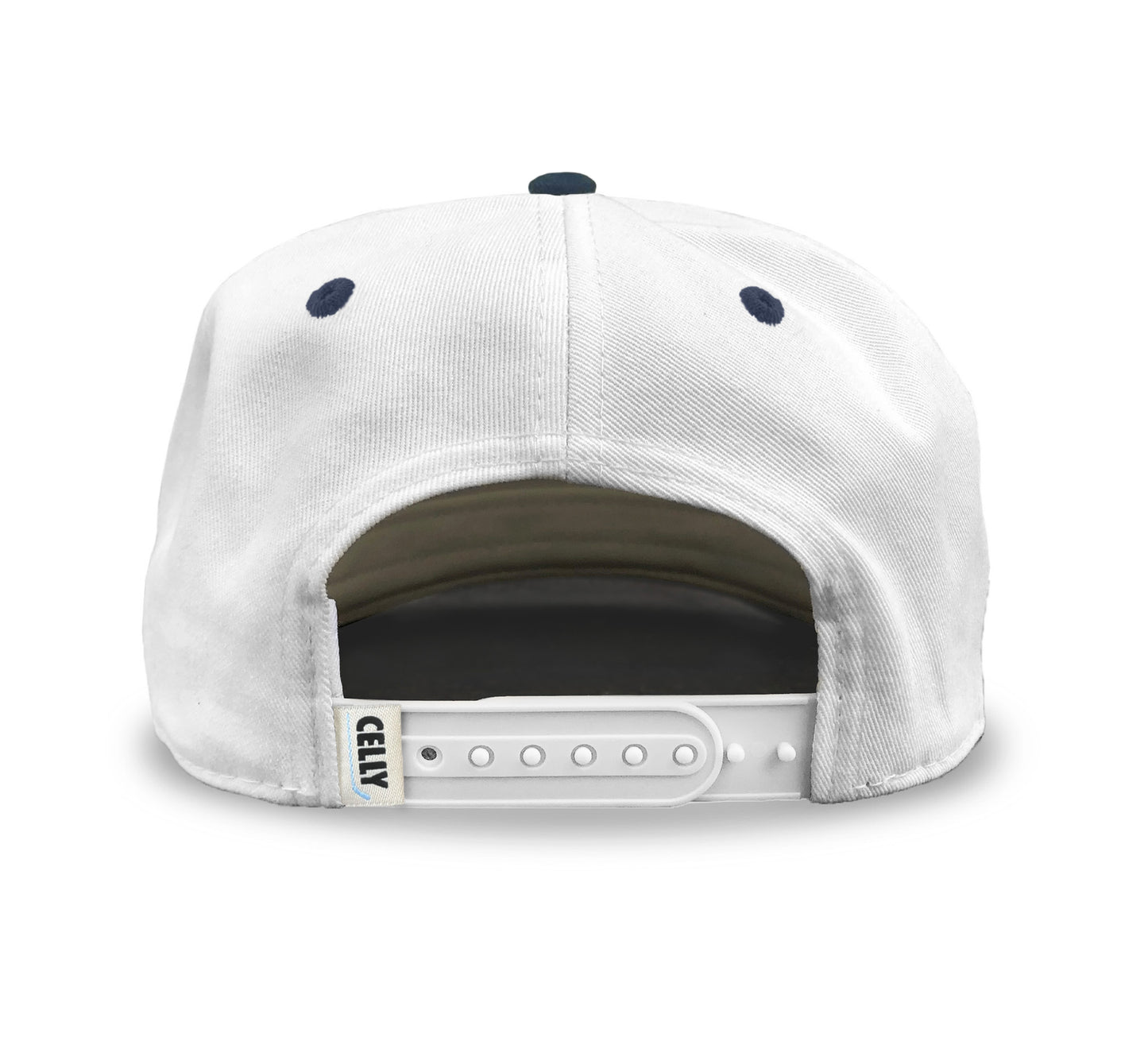 UNH Wildcats Snapback: White/Navy