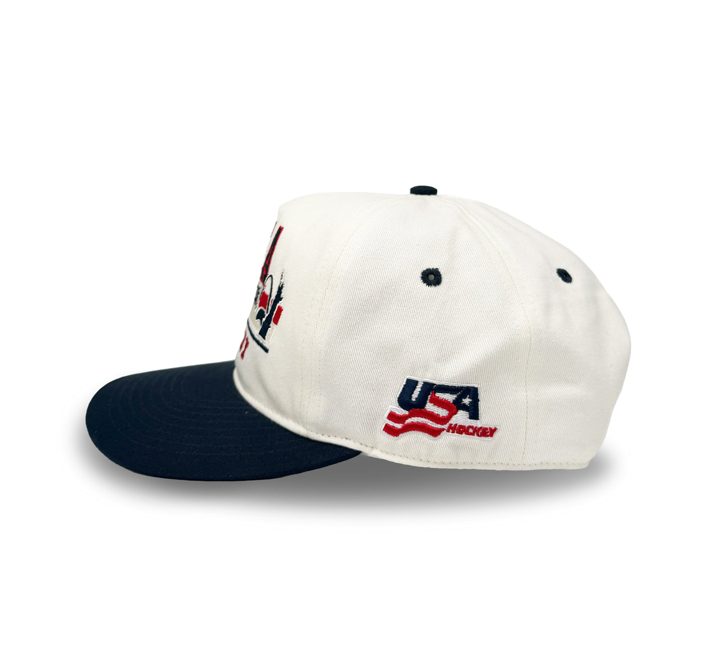 USA Hockey Coast to Coast Snapback: Cream