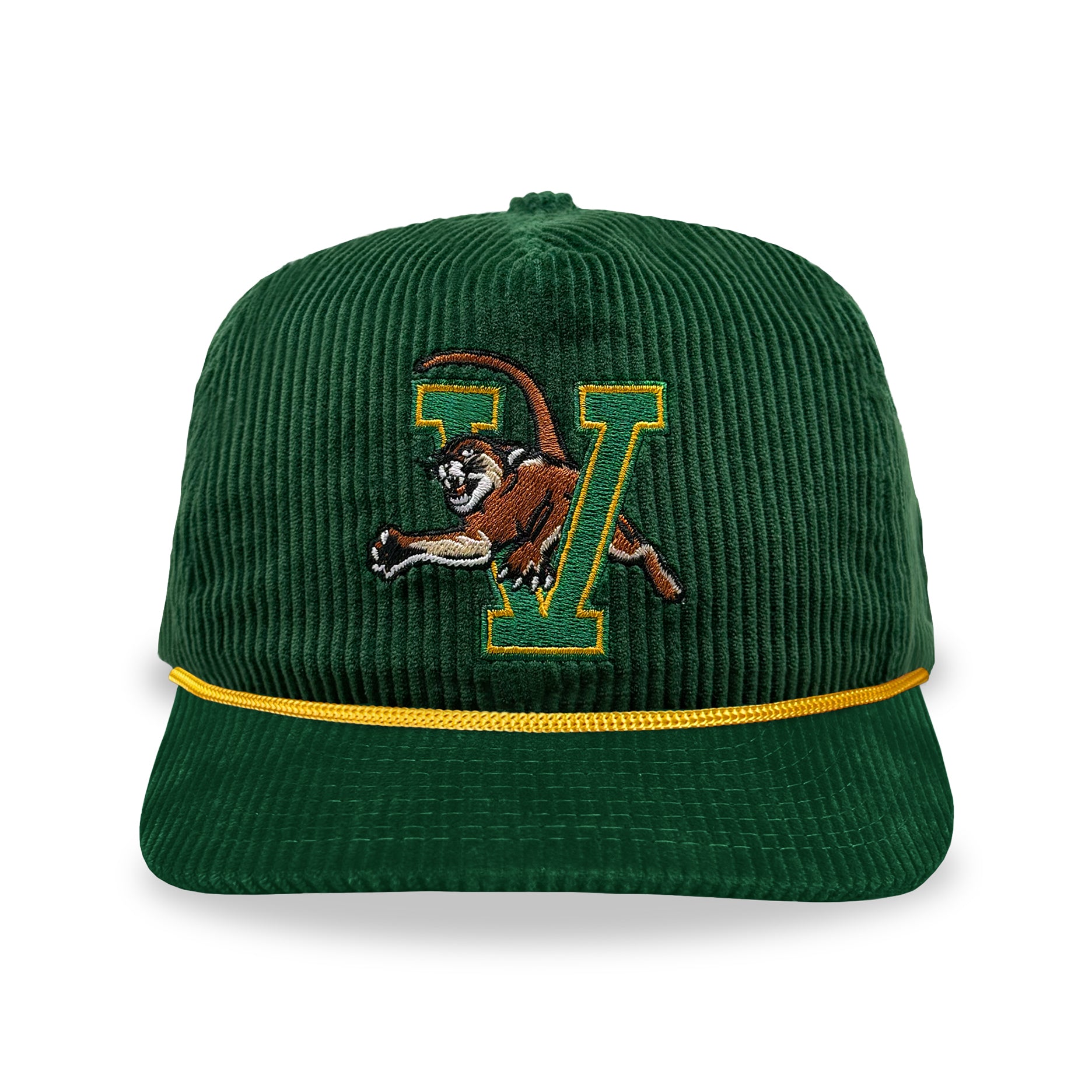 Vermont Catamounts Snapback: Corduroy